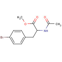 151073-59-5 methyl 2-acetamido-3-(4-bromophenyl)propanoate chemical structure
