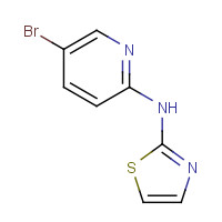 350511-12-5 N-(5-bromopyridin-2-yl)-1,3-thiazol-2-amine chemical structure