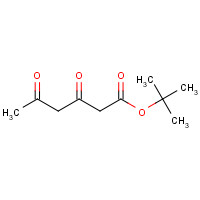 116967-26-1 tert-butyl 3,5-dioxohexanoate chemical structure