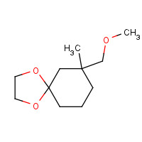 1308837-59-3 7-(methoxymethyl)-7-methyl-1,4-dioxaspiro[4.5]decane chemical structure