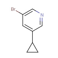 1044210-57-2 3-bromo-5-cyclopropylpyridine chemical structure