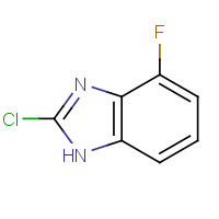 256519-11-6 2-chloro-4-fluoro-1H-benzimidazole chemical structure