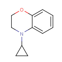 1290630-76-0 4-cyclopropyl-2,3-dihydro-1,4-benzoxazine chemical structure