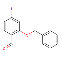 854028-52-7 4-iodo-2-phenylmethoxybenzaldehyde chemical structure