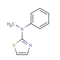 73120-25-9 N-methyl-N-phenyl-1,3-thiazol-2-amine chemical structure
