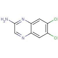 76002-68-1 6,7-dichloroquinoxalin-2-amine chemical structure