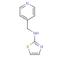 444342-45-4 N-(pyridin-4-ylmethyl)-1,3-thiazol-2-amine chemical structure