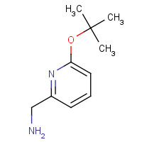 1247441-30-0 [6-[(2-methylpropan-2-yl)oxy]pyridin-2-yl]methanamine chemical structure