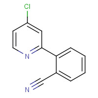 463334-87-4 2-(4-chloropyridin-2-yl)benzonitrile chemical structure