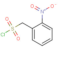 24974-75-2 (2-nitrophenyl)methanesulfonyl chloride chemical structure