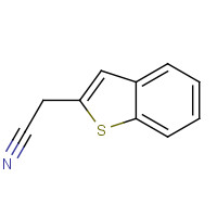 75444-80-3 2-(1-benzothiophen-2-yl)acetonitrile chemical structure