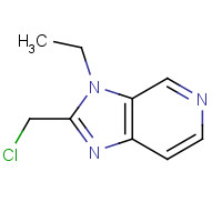 688001-00-5 2-(chloromethyl)-3-ethylimidazo[4,5-c]pyridine chemical structure