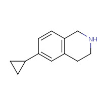 1211875-02-3 6-cyclopropyl-1,2,3,4-tetrahydroisoquinoline chemical structure