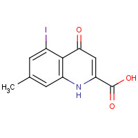 123157-62-0 5-iodo-7-methyl-4-oxo-1H-quinoline-2-carboxylic acid chemical structure