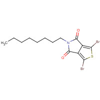 566939-58-0 1,3-dibromo-5-octylthieno[3,4-c]pyrrole-4,6-dione chemical structure