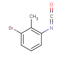 1261475-16-4 1-bromo-3-isocyanato-2-methylbenzene chemical structure