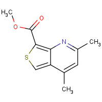 74695-25-3 methyl 2,4-dimethylthieno[3,4-b]pyridine-7-carboxylate chemical structure
