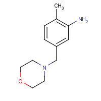 925920-82-7 2-methyl-5-(morpholin-4-ylmethyl)aniline chemical structure