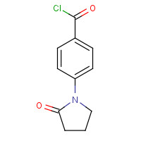 1057653-47-0 4-(2-oxopyrrolidin-1-yl)benzoyl chloride chemical structure