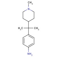 645418-45-7 4-[2-(1-methylpiperidin-4-yl)propan-2-yl]aniline chemical structure
