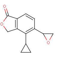 1255208-24-2 4-cyclopropyl-5-(oxiran-2-yl)-3H-2-benzofuran-1-one chemical structure