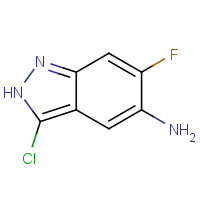 864082-73-5 3-chloro-6-fluoro-2H-indazol-5-amine chemical structure