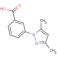 312531-88-7 3-(3,5-dimethylpyrazol-1-yl)benzoic acid chemical structure