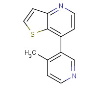 1428882-11-4 7-(4-methylpyridin-3-yl)thieno[3,2-b]pyridine chemical structure