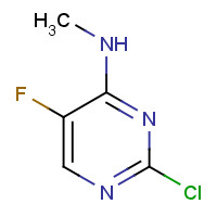 67316-43-2 2-chloro-5-fluoro-N-methylpyrimidin-4-amine chemical structure