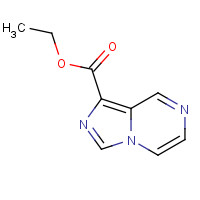1377584-27-4 ethyl imidazo[1,5-a]pyrazine-1-carboxylate chemical structure