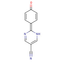 77017-54-0 2-(4-oxocyclohexa-2,5-dien-1-ylidene)-1H-pyrimidine-5-carbonitrile chemical structure