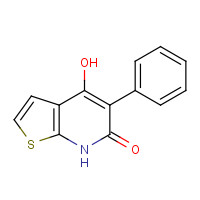 179337-87-2 4-hydroxy-5-phenyl-7H-thieno[2,3-b]pyridin-6-one chemical structure