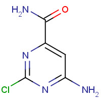 500352-09-0 6-amino-2-chloropyrimidine-4-carboxamide chemical structure