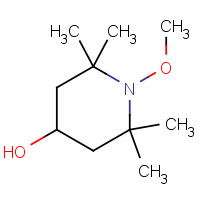 122586-72-5 1-methoxy-2,2,6,6-tetramethylpiperidin-4-ol chemical structure