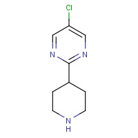 944903-10-0 5-chloro-2-piperidin-4-ylpyrimidine chemical structure