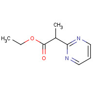 191725-65-2 ethyl 2-pyrimidin-2-ylpropanoate chemical structure