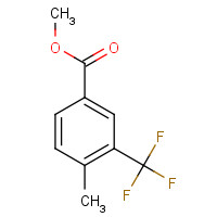 116419-94-4 methyl 4-methyl-3-(trifluoromethyl)benzoate chemical structure