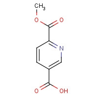 17874-76-9 6-methoxycarbonylpyridine-3-carboxylic acid chemical structure