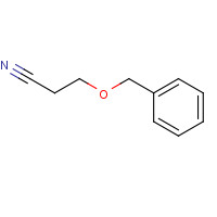 6328-48-9 3-phenylmethoxypropanenitrile chemical structure