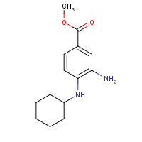503859-27-6 methyl 3-amino-4-(cyclohexylamino)benzoate chemical structure