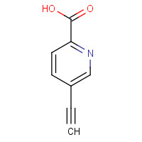 17880-57-8 5-ethynylpyridine-2-carboxylic acid chemical structure