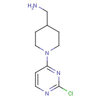 876144-87-5 [1-(2-chloropyrimidin-4-yl)piperidin-4-yl]methanamine chemical structure