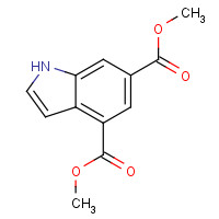 86012-83-1 dimethyl 1H-indole-4,6-dicarboxylate chemical structure