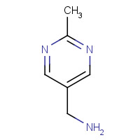 14273-46-2 (2-methylpyrimidin-5-yl)methanamine chemical structure