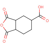 53611-01-1 1,3-dioxo-3a,4,5,6,7,7a-hexahydro-2-benzofuran-5-carboxylic acid chemical structure