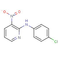 26820-72-4 N-(4-chlorophenyl)-3-nitropyridin-2-amine chemical structure