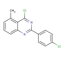 885277-78-1 4-chloro-2-(4-chlorophenyl)-5-methylquinazoline chemical structure