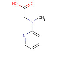 1016519-61-1 2-[methyl(pyridin-2-yl)amino]acetic acid chemical structure