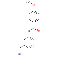 926273-26-9 N-[3-(aminomethyl)phenyl]-4-methoxybenzamide chemical structure