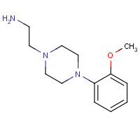 40255-48-9 2-[4-(2-methoxyphenyl)piperazin-1-yl]ethanamine chemical structure